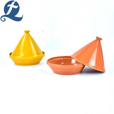 China production unique design mini tower foundation shape soup pots