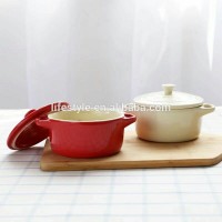 Home Appliance Ceramic Color Glazed Stock Pots